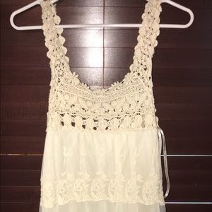 Lace Cream Dress